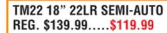 Dunham's Sports TM22 18 22LR SEMI-AUTO offer