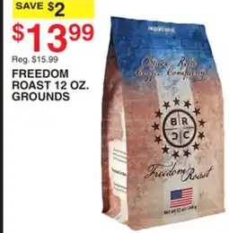 Dunham's Sports FREEDOM ROAST offer
