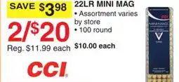 Dunham's Sports 22LR MINI MAG offer