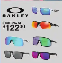 Dunham's Sports OAKLEY GLASSES offer