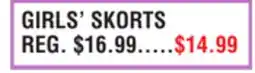 Dunham's Sports GIRLS' SKORTS offer