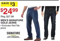 Dunham's Sports MEN'S SIGNATURE GOLD JEANS offer