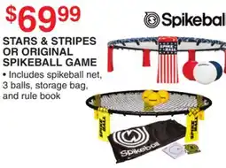 Dunham's Sports STARS & STRIPES OR ORIGINAL SPIKEBALL GAME offer
