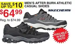 Dunham's Sports SKECHERS MEN'S AFTER BURN ATHLETIC CASUAL SHOES offer