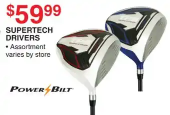 Dunham's Sports SUPERTECH DRIVERS offer