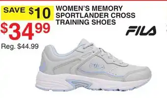 Dunham's Sports WOMEN'S MEMORY SPORTLANDER CROSS TRAINING SHOES offer