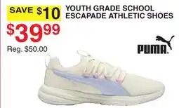 Dunham's Sports YOUTH GRADE SCHOOL ESCAPADE ATHLETIC SHOES offer