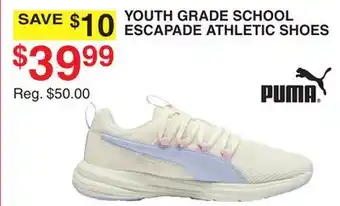 Dunham's Sports YOUTH GRADE SCHOOL ESCAPADE ATHLETIC SHOES offer