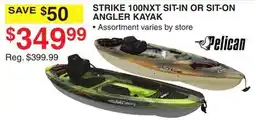 Dunham's Sports STRIKE SIT-IN OR SIT-ON ANGLER KAYAK offer