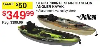 Dunham's Sports STRIKE SIT-IN OR SIT-ON ANGLER KAYAK offer