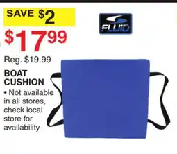 Dunham's Sports BOAT CUSHION offer