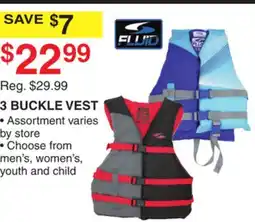 Dunham's Sports 3 BUCKLE VEST offer