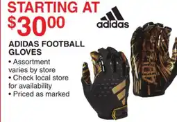 Dunham's Sports ADIDAS FOOTBALL GLOVES offer