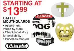 Dunham's Sports BATTLE MOUTHGUARDS offer