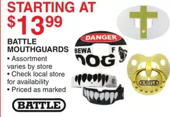 Dunham's Sports BATTLE MOUTHGUARDS offer