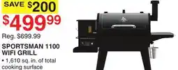 Dunham's Sports SPORTSMAN 1100 WIFI GRILL offer