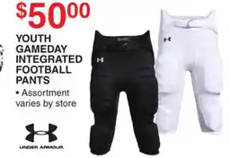 Dunham's Sports YOUTH GAMEDAY INTEGRATED FOOTBALL PANTS offer