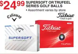 Dunham's Sports SUPERSOFT OR TRUFEEL SERIES GOLF BALLS offer