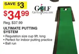 Dunham's Sports ULTIMATE PUTTING SYSTEM offer