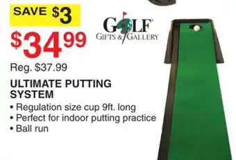 Dunham's Sports ULTIMATE PUTTING SYSTEM offer
