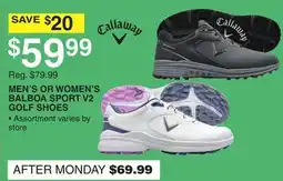 Dunham's Sports MEN'S OR WOMEN'S BALBOA SPORT V2 GOLF SHOES offer