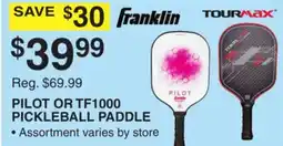 Dunham's Sports PILOT OR TF1000 PICKLEBALL PADDLE offer