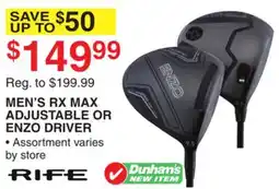Dunham's Sports MEN'S RX MAX ADJUSTABLE OR ENZO DRIVER offer