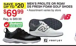 Dunham's Sports MEN'S PROLITE OR ROAV DS FRESH FOAM GOLF SHOES offer