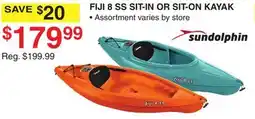 Dunham's Sports FIJI 8 SS SIT-IN OR SIT-ON KAYAK offer