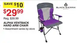 Dunham's Sports ALPHA VENTBACK HARD ARM CHAIR offer