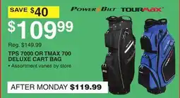 Dunham's Sports TPS 7000 OR TMAX 700 DELUXE CART BAG offer