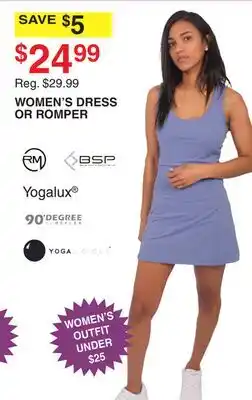 Dunham's Sports WOMEN'S DRESS OR ROMPER offer