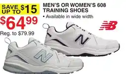 Dunham's Sports MEN'S OR WOMEN'S 608 TRAINING SHOES offer