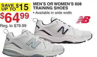Dunham's Sports MEN'S OR WOMEN'S 608 TRAINING SHOES offer