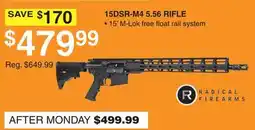 Dunham's Sports RADICAL FIREARMS 15DSR-M4 5.56 RIFLE offer