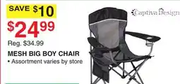 Dunham's Sports MESH BIG BOY CHAIR offer