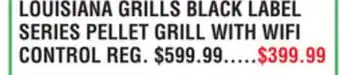 Dunham's Sports LOUISIANA GRILLS BLACK LABEL SERIES PELLET GRILL WITH WIFI CONTROL offer