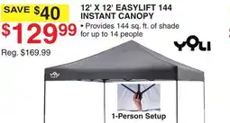 Dunham's Sports 12' X 12' EASYLIFT 144 INSTANT CANOPY offer
