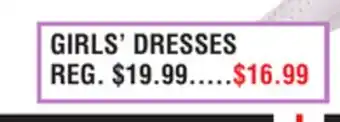 Dunham's Sports GIRLS' DRESSES offer