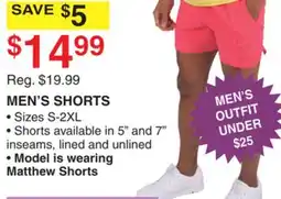 Dunham's Sports MEN'S SHORTS offer