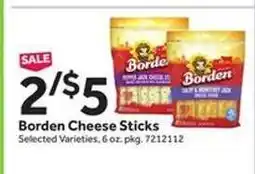 Stop&Shop Borden Cheese Sticks offer