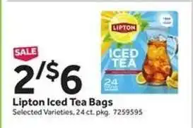 Stop&Shop Lipton Iced Tea Bags offer