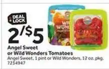 Stop&Shop Angel Sweet or Wild Wonders Tomatoes offer
