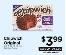 ShopRite Chipwich Original offer