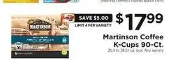 ShopRite Martinson Coffee K-Cups 90 - Ct offer