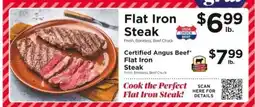 ShopRite Flat Iron Steak offer