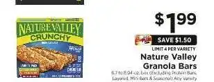 ShopRite Nature Valley Granola Bars offer