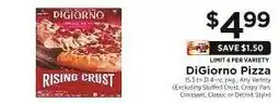 ShopRite DiGiorno Pizza offer