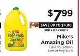 ShopRite Mike's Amazing Oil offer