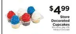ShopRite Store Decorated Cupcakes offer